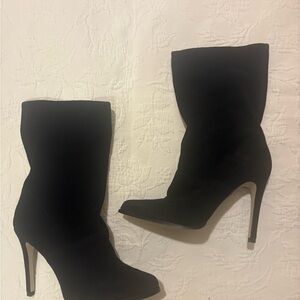 BCBGeneration Black Heeled Boots